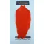 Whiting American Rooster Cape in Orange